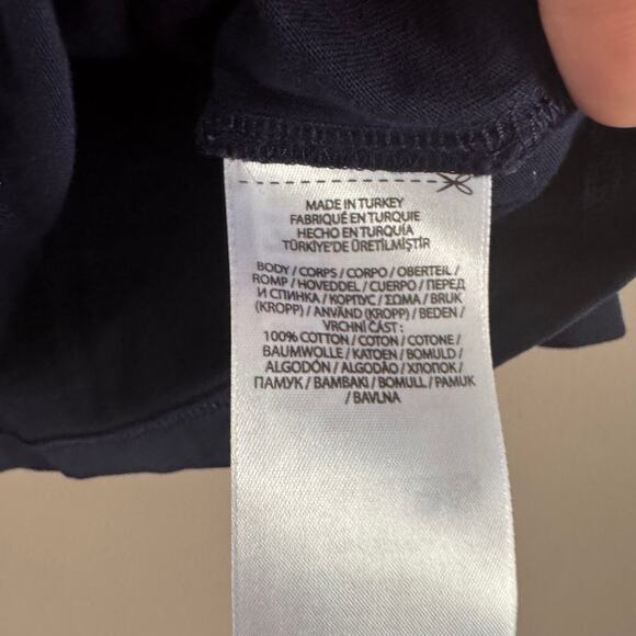 ❌SOLD❌ Ralph Lauren Polo PRL Navy Blue Long Sleeve T Shirt Size 12 Months Baby - Picture 3 of 5